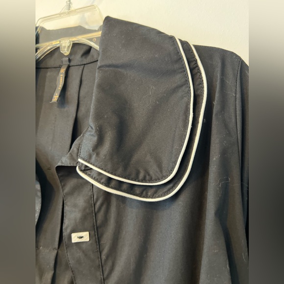 NWT RARE VINTAGE IC by Connie K Black Jacket with white lining - Picture 2 of 7